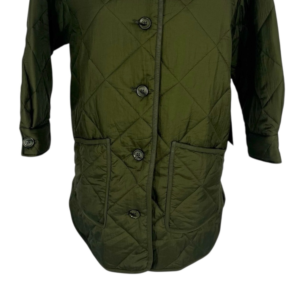 NWT Tuckernuck Olive Quilted Yates Jacket XS | Lightweight Puffer Coat - Picture 6 of 11